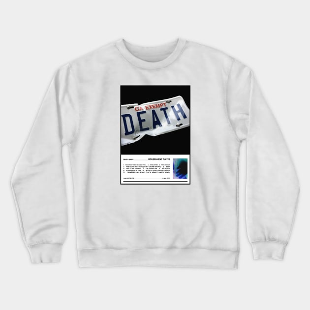 Government Plates Aesthetic Crewneck Sweatshirt by fantanamobay@gmail.com